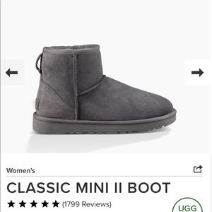 Selling my grey uggs